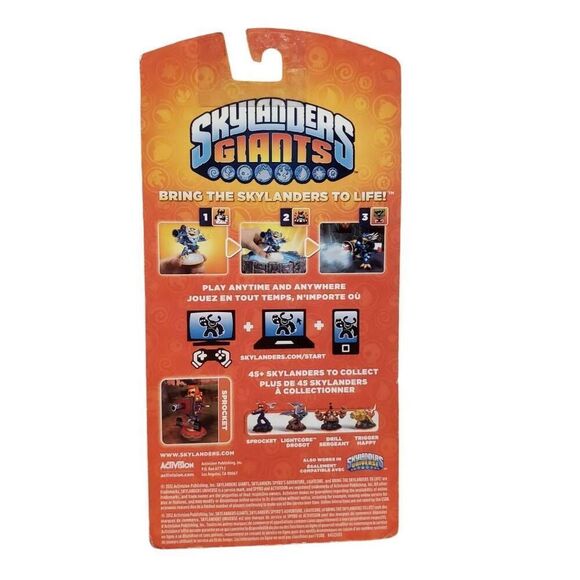 Skylanders Giants Series Sprocket New - Picture 3 of 5
